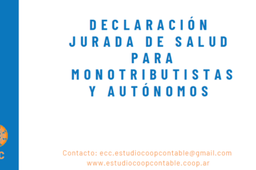 DDJJ DE SALUD ANSES